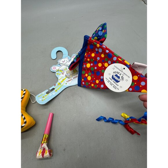 Colorful Birthday Celebration Set: Hat Bow & Accessories dolls plush kids READ - Picture 7 of 9